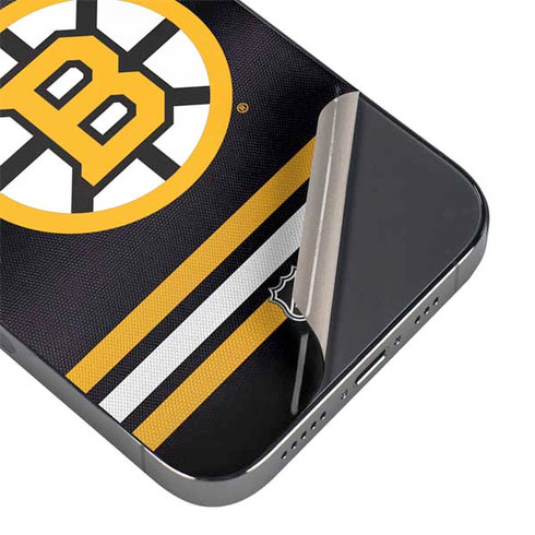 NHL Boston Bruins Home Jersey iPhone 15 Pro Skin
