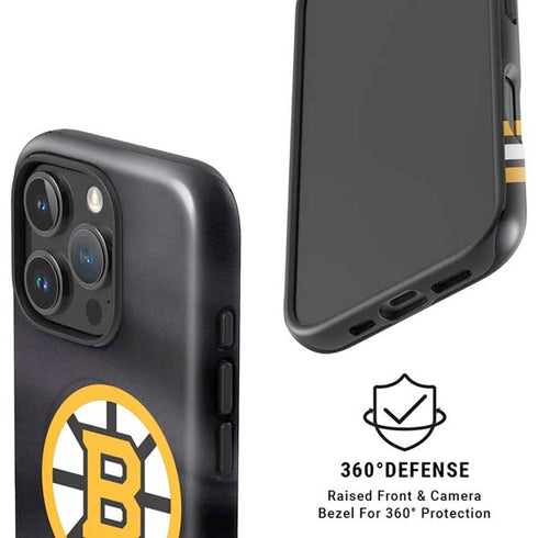 NHL Boston Bruins Home Jersey iPhone 16 Pro Magsafe Impact Case