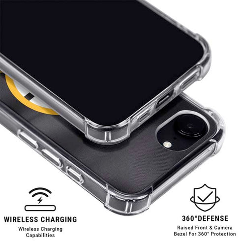 NHL Boston Bruins Home Jersey iPhone 16e Clear Case
