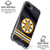 NHL Boston Bruins Home Jersey iPhone 16e Clear Case