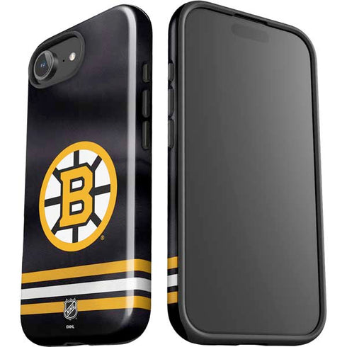 NHL Boston Bruins Home Jersey iPhone 16e Impact Case