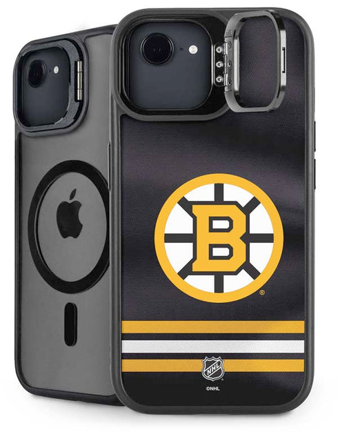 NHL Boston Bruins Home Jersey iPhone 16e Kickstand Case