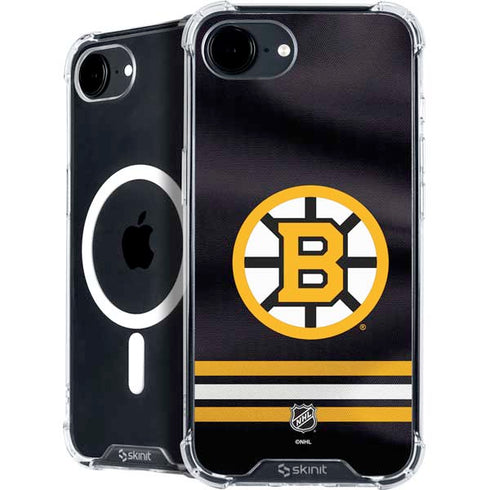 NHL Boston Bruins Home Jersey iPhone 16e MagSafe Case