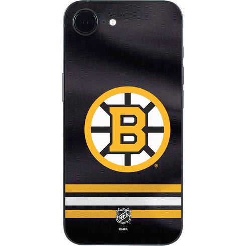 NHL Boston Bruins Home Jersey iPhone 16e Skin