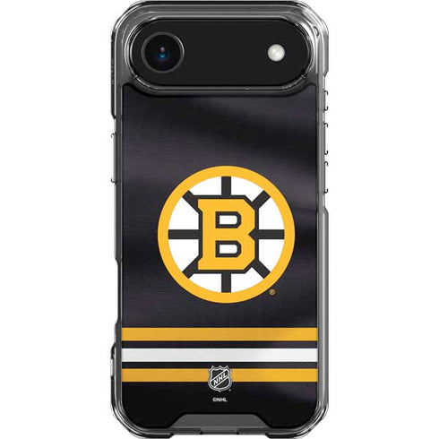 NHL Boston Bruins Home Jersey iPhone 17 Air Clear Case