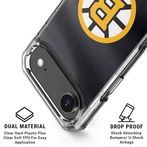 NHL Boston Bruins Home Jersey iPhone 17 Air Clear Case