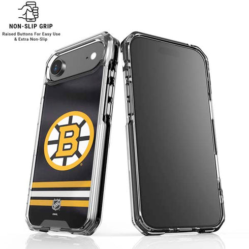 NHL Boston Bruins Home Jersey iPhone 17 Air Clear Case