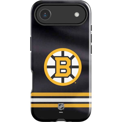 NHL Boston Bruins Home Jersey iPhone 17 Air Impact Case