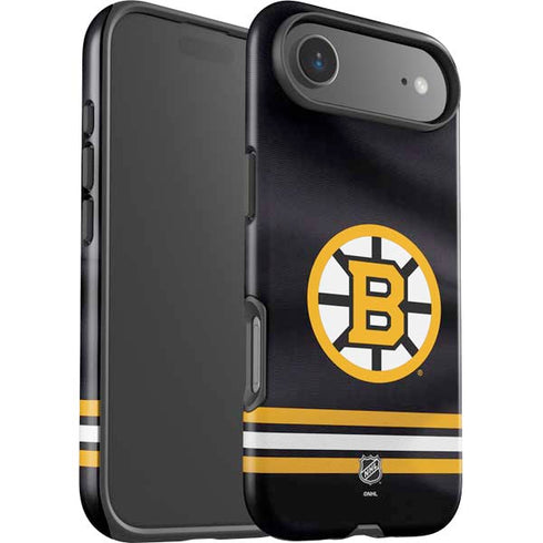 NHL Boston Bruins Home Jersey iPhone 17 Air Impact Case