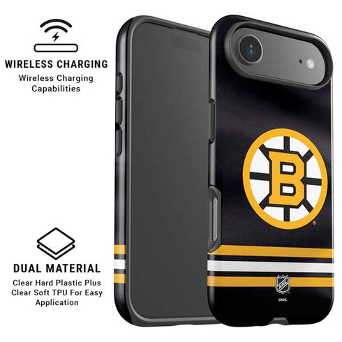 NHL Boston Bruins Home Jersey iPhone 17 Air Magsafe Impact Case