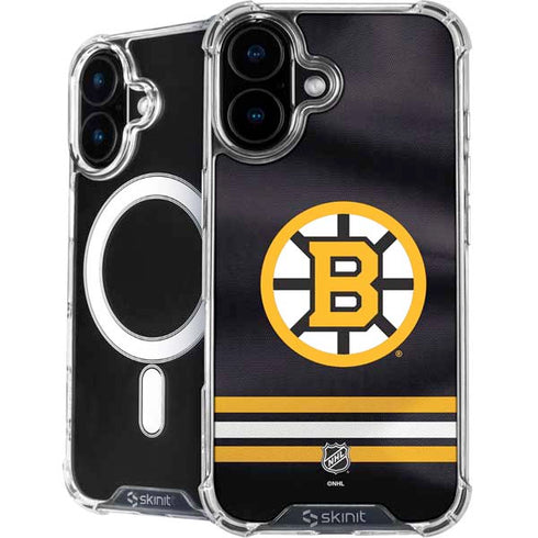 NHL Boston Bruins Home Jersey iPhone 17 MagSafe Case