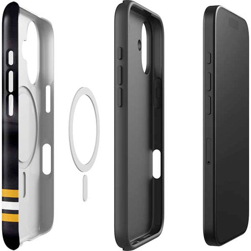 NHL Boston Bruins Home Jersey iPhone 17 Magsafe Impact Case