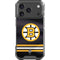 NHL Boston Bruins Home Jersey iPhone 17 Pro Clear Case