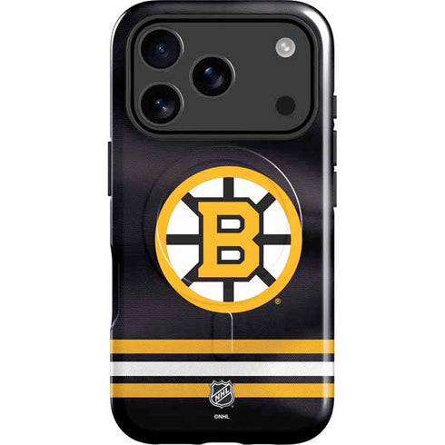 NHL Boston Bruins Home Jersey iPhone 17 Pro Max Magsafe Impact Case