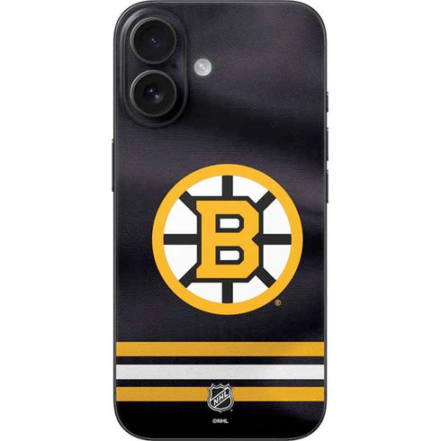 NHL Boston Bruins Home Jersey iPhone 17 Skin
