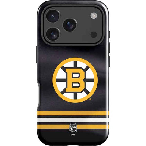 NHL Boston Bruins Home Jersey iPhone 18 Pro Impact Case