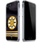 NHL Boston Bruins Home Jersey iPhone SE (2nd & 3rd Gen) Clear Case