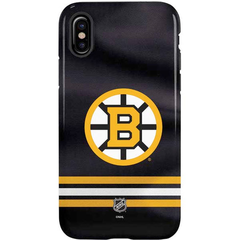 NHL Boston Bruins Home Jersey iPhone X Pro Case