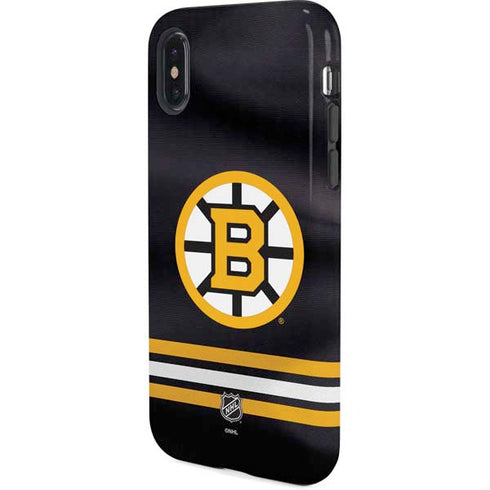 NHL Boston Bruins Home Jersey iPhone X Pro Case