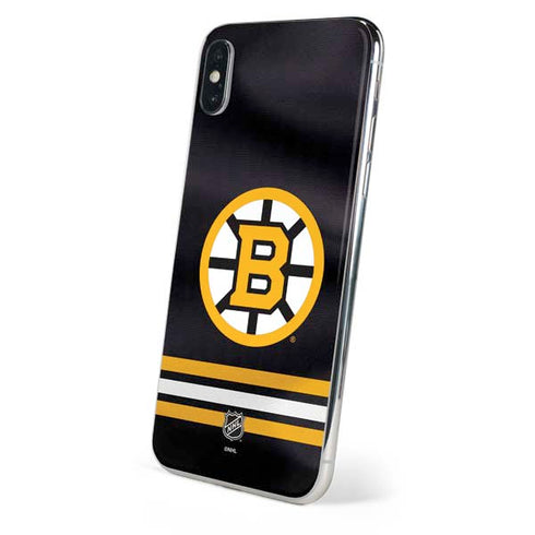 NHL Boston Bruins Home Jersey iPhone X Skin