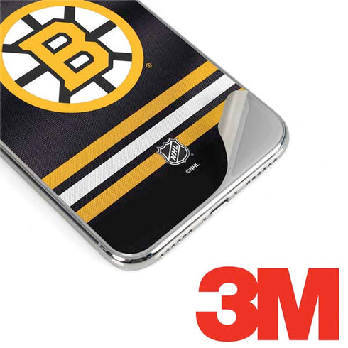 NHL Boston Bruins Home Jersey iPhone X Skin