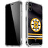 NHL Boston Bruins Home Jersey iPhone XS Max Clear Case