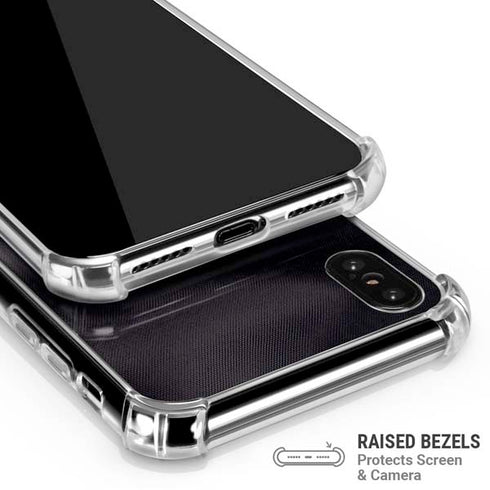 NHL Boston Bruins Home Jersey iPhone XS Max Clear Case