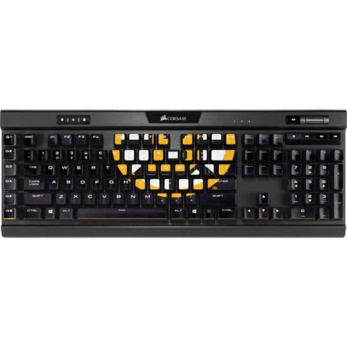 NHL Boston Bruins Home Jersey K95 RGB PLATINUM Mechanical Gaming Keyboard Skin