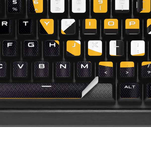 NHL Boston Bruins Home Jersey K95 RGB PLATINUM Mechanical Gaming Keyboard Skin