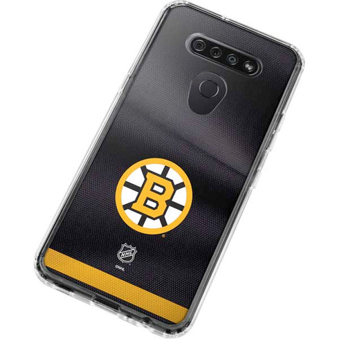 NHL Boston Bruins Home Jersey LG K51/Q51 Clear Case
