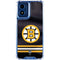 NHL Boston Bruins Home Jersey Moto G Play 4G (2024) Clear Case