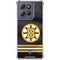 NHL Boston Bruins Home Jersey Moto G Power 5G (2025) Clear Case