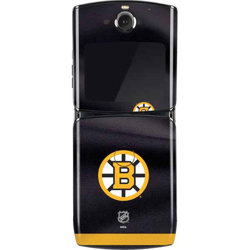 NHL Boston Bruins Home Jersey Motorola RAZR Skin