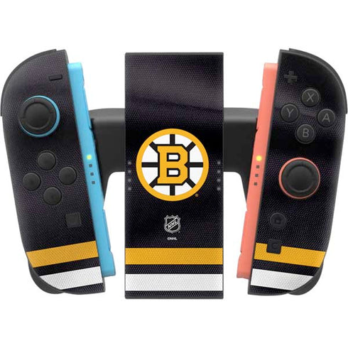 NHL Boston Bruins Home Jersey Nintendo Switch 2 (2025) Joy-Con Controller Skin