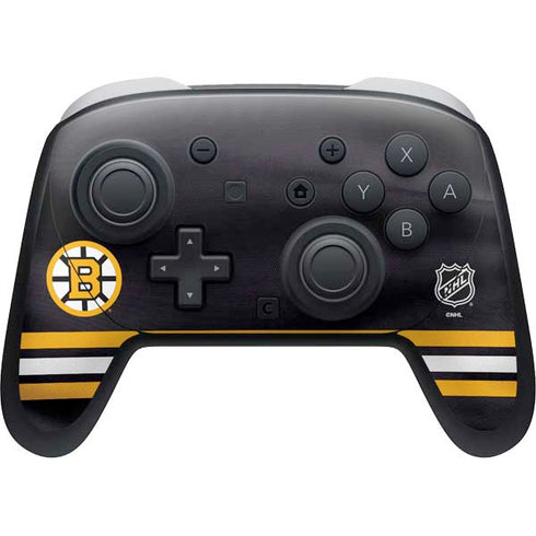 NHL Boston Bruins Home Jersey Nintendo Switch 2 (2025) Pro Controller Skin