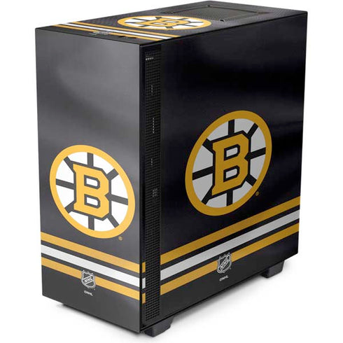 NHL Boston Bruins Home Jersey NZXT H510 Compact ATX Mid-Tower Case Skin