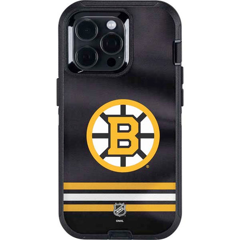 NHL Boston Bruins Home Jersey Otterbox Defender iPhone Skin