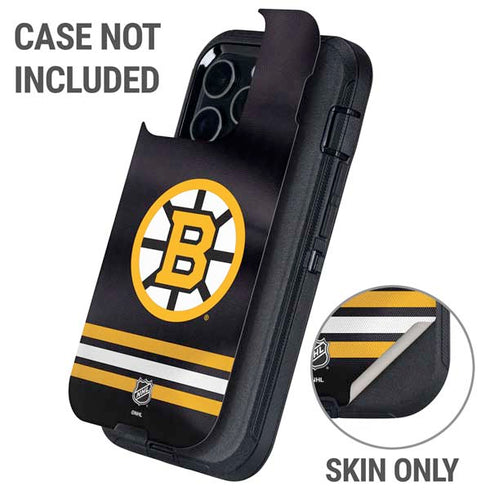 NHL Boston Bruins Home Jersey Otterbox Defender iPhone Skin