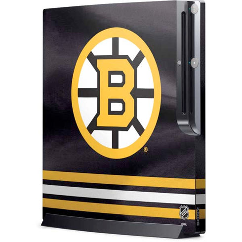 NHL Boston Bruins Home Jersey Playstation 3 & PS3 Slim Skin