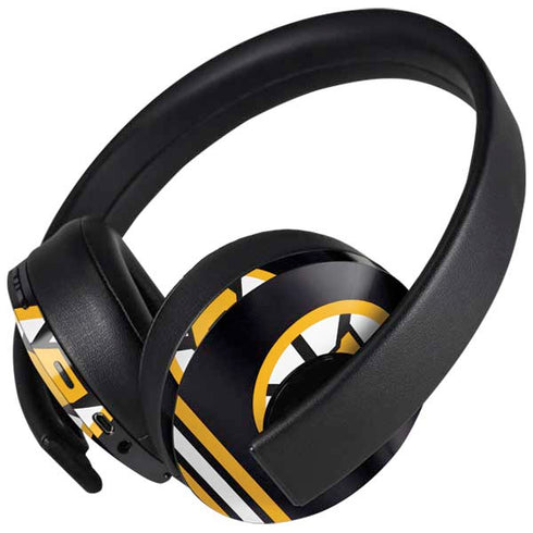 NHL Boston Bruins Home Jersey PlayStation 4 Gold Wireless Headset Skin