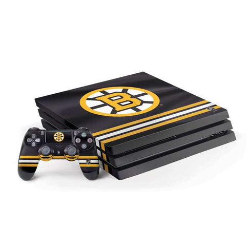 NHL Boston Bruins Home Jersey PlayStation PS4 Skins