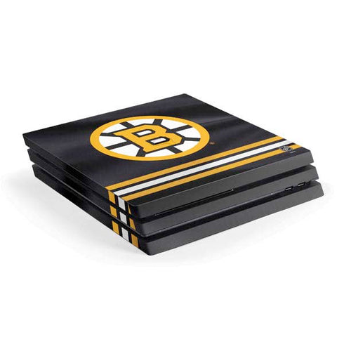 NHL Boston Bruins Home Jersey PS4 Pro Console Skin