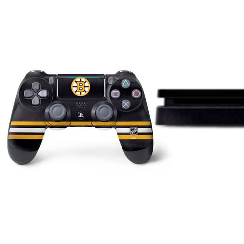 NHL Boston Bruins Home Jersey PS4 Slim Bundle Skin