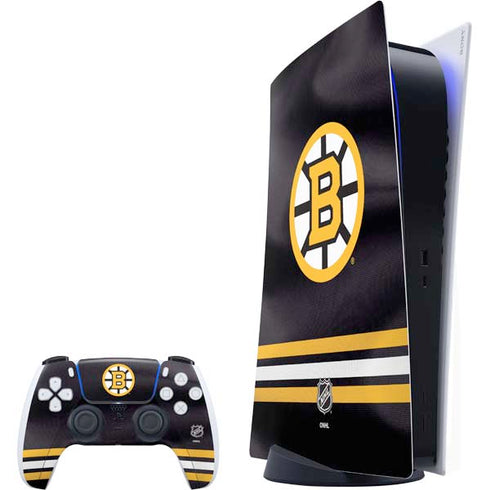 NHL Boston Bruins Home Jersey PlayStation PS5 Skins