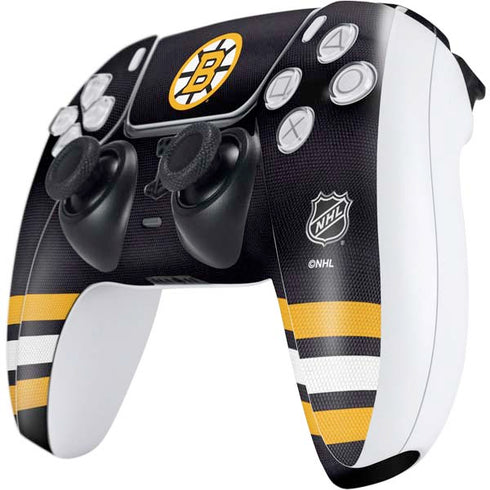 NHL Boston Bruins Home Jersey PS5 Controller Skin