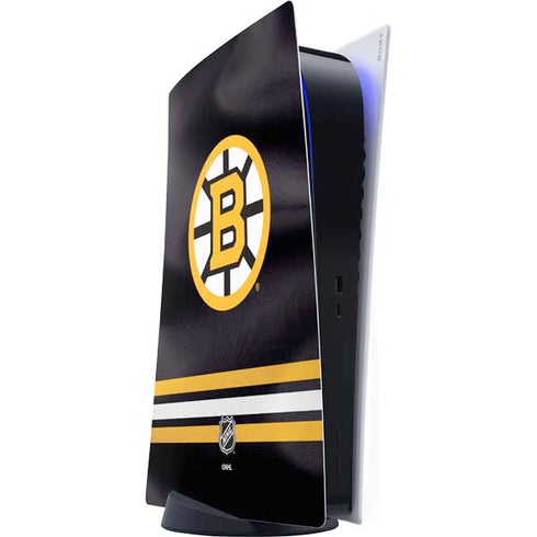 NHL Boston Bruins Home Jersey PS5 Digital Edition Console Skin