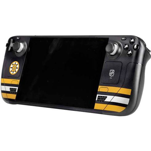 NHL Boston Bruins Home Jersey Steam Deck Handheld Gaming Computer Skin