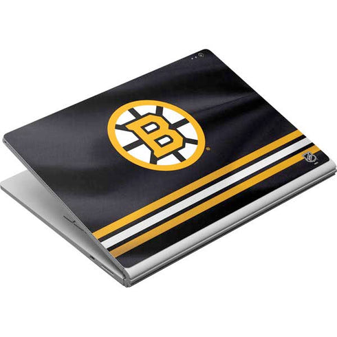 NHL Boston Bruins Home Jersey Surface Book Skin