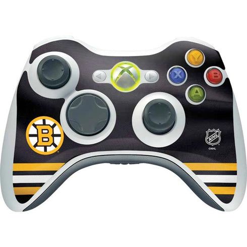NHL Boston Bruins Home Jersey Xbox 360 Wireless Controller Skin