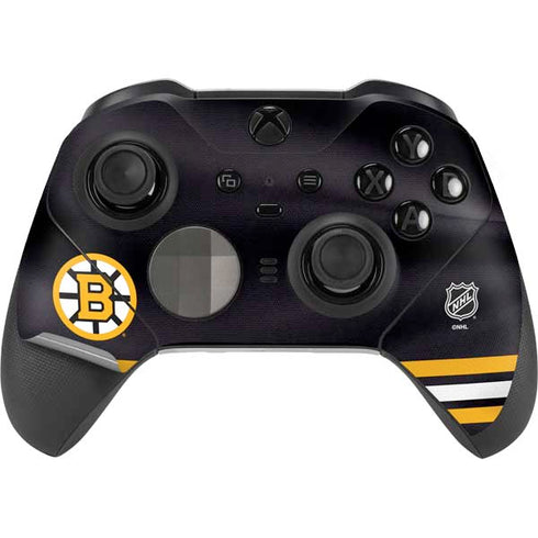 NHL Boston Bruins Home Jersey Xbox Elite Wireless Controller Series 2 Skin